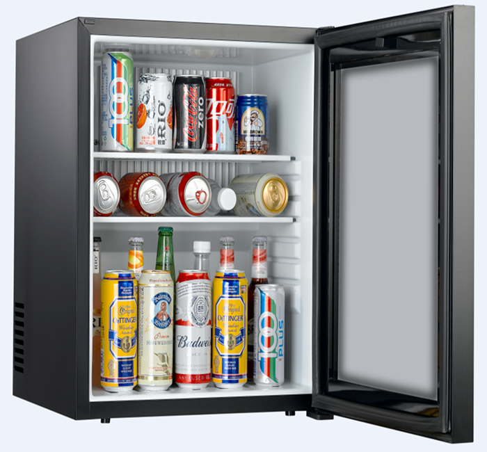 Sleek 60L Mini Glass Refrigerator™