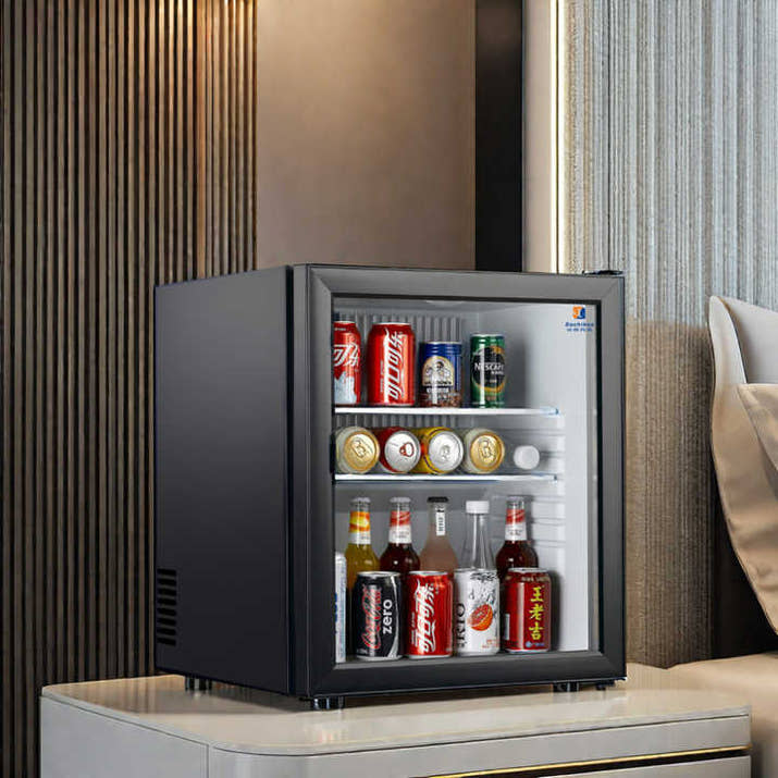 Sleek 60L Mini Glass Refrigerator™