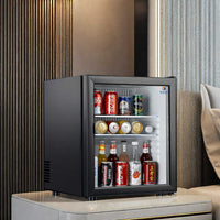 Sleek 60L Mini Glass Refrigerator™