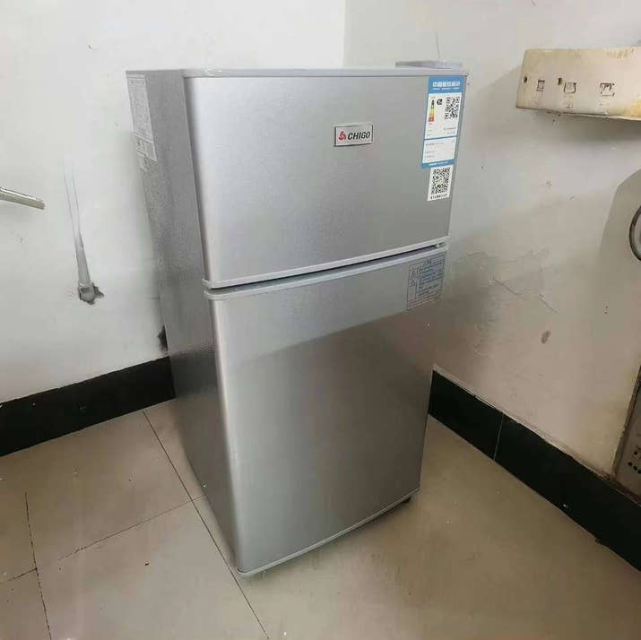 Eco-Friendly Compact Double-Door Refrigerator™